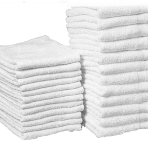 Partex Supreme 22 x 44 White Towels - 22 x 44